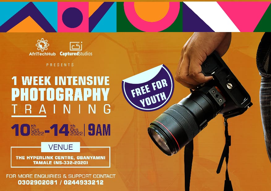 1-week intensive Photography training