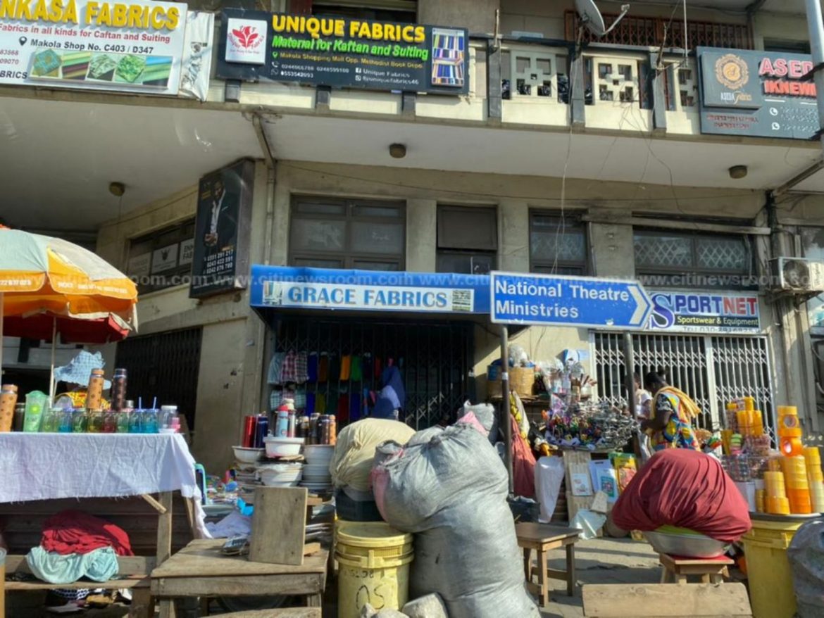 Traders close shops in protest in Accra